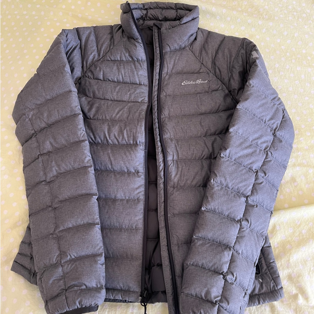 Eddie Bauer Gray STORMDOWN 800 Women’s Puffer Jacket